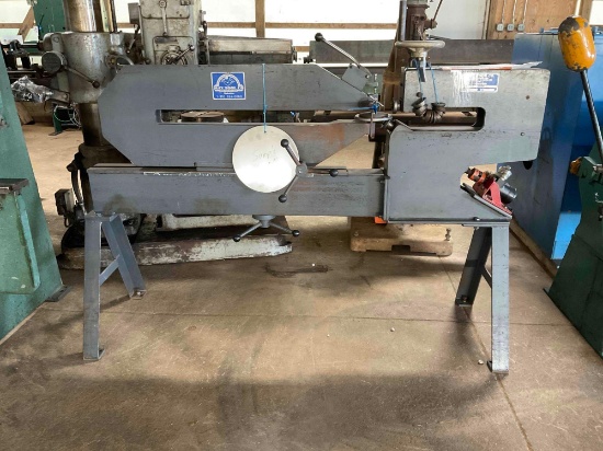 (19049)- May Tool Co. Manual Circle Shear, model MTL-52, SN1265, 16" throat
