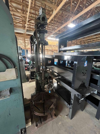 (19065)- Cincinatti Bickford 569 Upright Press w/ turntable