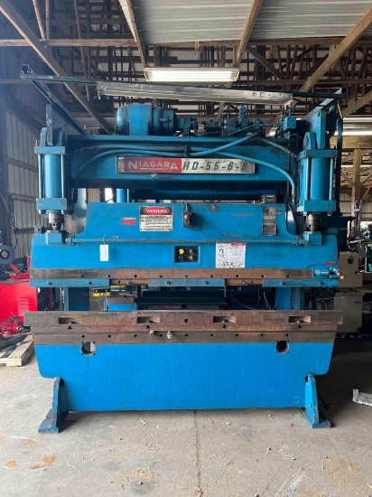 (19070)- Niagra Press Brake, 3 phase, model D4038