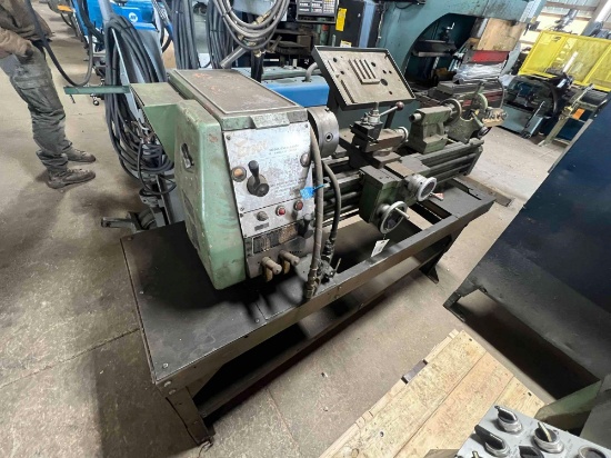 (19075)- Enco Hydraulic 30" Metal Lathe, Model 92030
