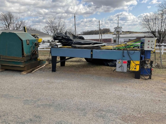 (19124)- Metal Roll Former and decoiler, aluminum handbrake, 3 phase