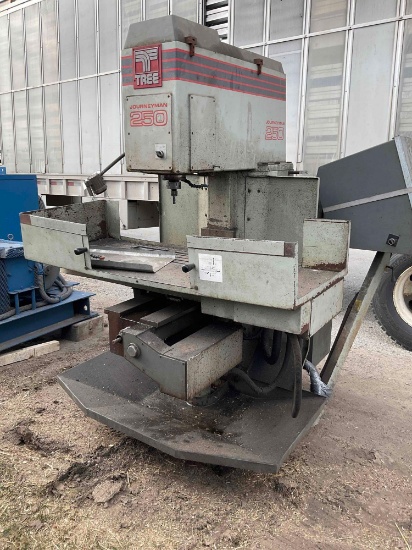 (19141) Tree Journey 250 3phase Vertical Mill