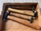 4-Blue point ballpein hammers
