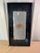 framed silk? SCL banner, for dining car?
