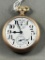 RARE Elgin Veritras 23 Jewel Pocket watch, wind indicator, size 16, 1911, lever set, 10K GF case