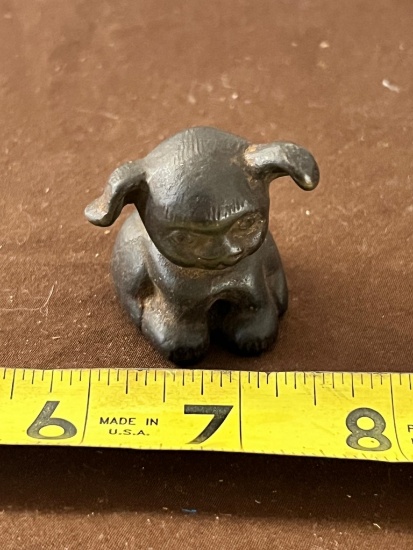 "HINES" Cast Iron Advertising Pup