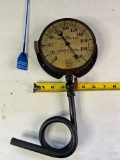 US gauge the James Effel and Co. 200 PSI steam gauge (front Glass Missing)