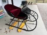Cortland MFG Co. One Horse Sleigh, Cortland NY, well restored
