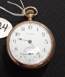Waltham 15 Jewel Open Back Salesman Case pocket watch, SN16213476