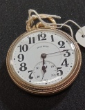 Illinois Bunn Special 21 Jewel Pocket Watch, SN 4498629, Sharp Watch