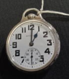 Hamilton 992 Model 2 1927 165 21 Jewel Bar Pattern Pocket Watch in original case, sharp
