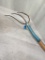 NOS Blueglass 3 tire Hay Fork