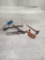 Lot of Miniature tools plane hammer flat bar pliers wrench