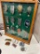 Winchester counter top Belt Buckle Display w/12 buckles another rare set