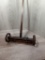 Salesman sample Patent model LR Fornes Pat. 1876 Seeder well marked working rare