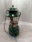 8-82 Coleman Green 201 Kerosene Lantern Pyrex globe