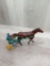 Windup model Race Horse inSulky works