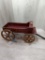 Sample model American Milk Co. wagon wooden wheels nice