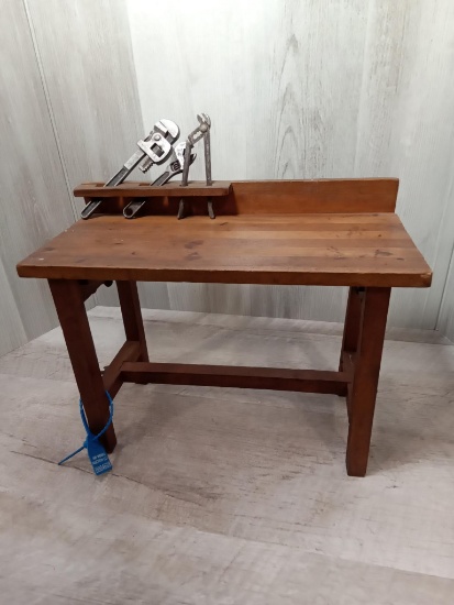 Childs Work bench with tools