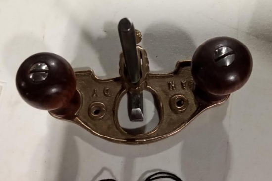 Miniature Brass Andy Model of Stanley #41 plane