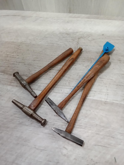 4 Miniature Hammers