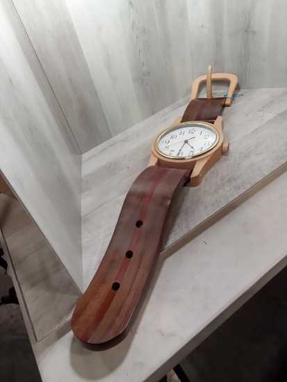 Awesome Wooden wrist watch Wall Clock