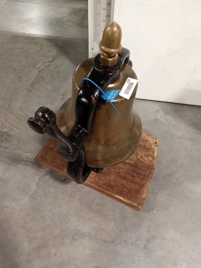 12" Bronze RR Bell w/yoke