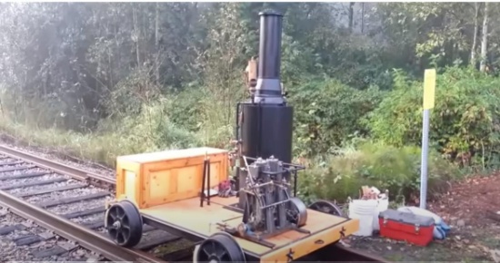 Steam Speeder built in 2012