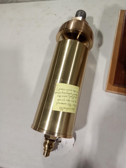 4 Chime Brass 4 inch RR Whistle, WOW