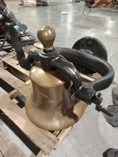 16" Bronze RR Bell w/yoke