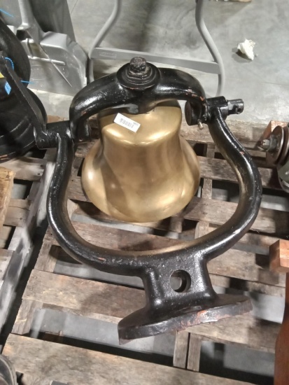16" Bronze RR Bell w/yoke