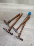 4 Miniature Hammers