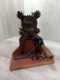 4 String Rope winder with wrench
