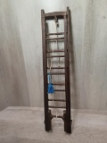 Salesman Sample Extension ladder Bishops brand brass parts