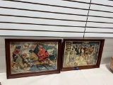 2 Early Winchester Posters in frames 19