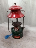 1951 Coleman Christmas lantern super rare green sunshine coleman globe