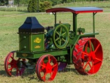 Rumely 1/2 SCale Model 16-30 Oilpull, 1 1/2 HP hit miss powered