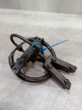 Salesman sample Buggy 5th wheel nice marked Lancester Buggy Co.