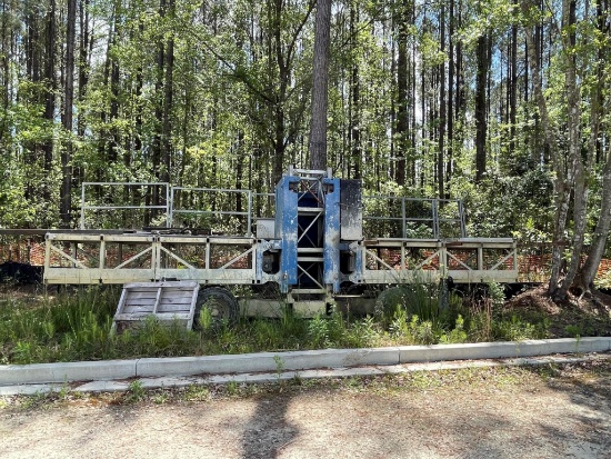 2003 Kilmer model KPM8 heavy-duty mast-climbing work platform system, (Located in Bluffton SC)