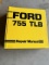 Ford Tractor Manual- as pictured