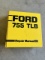 Ford Tractor Manual- as pictured