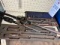 2- partial tap and die sets, and huge Little Giant Threading wrench