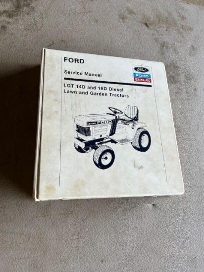Ford Tractor Manual- as pictured