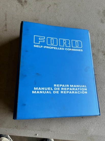 Ford Combine Manual- as pictured