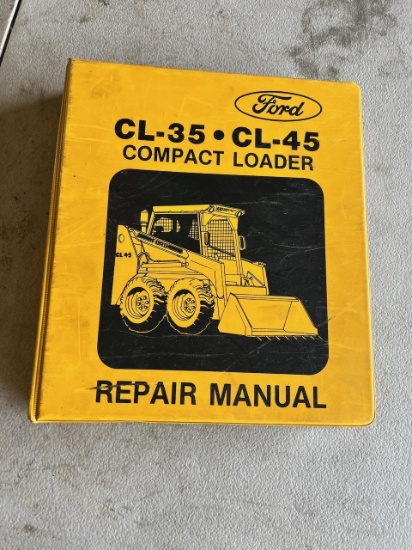 Ford Compact Loader Manual- as pictured