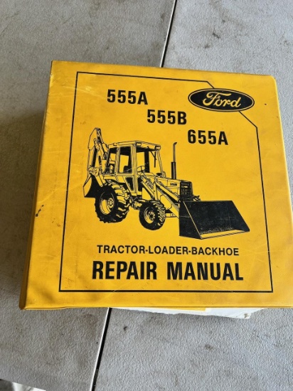 Ford Tractor/ Backhoe Manual- as pictured