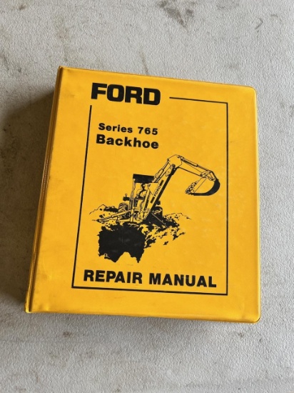Ford Tractor/ Backhoe Manual- as pictured