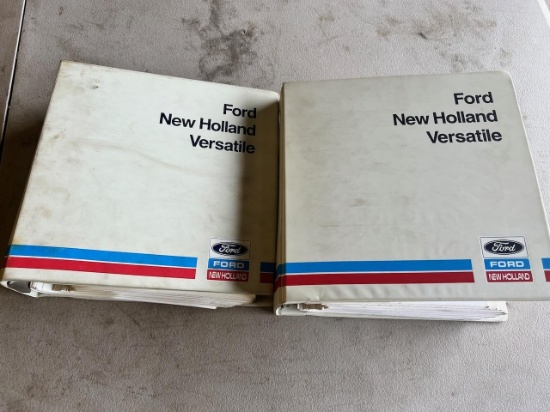 2- Ford New Holland Manuals- as pictured