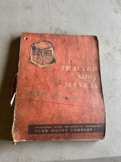 Vintage Ford Tractor Manual- as pictured