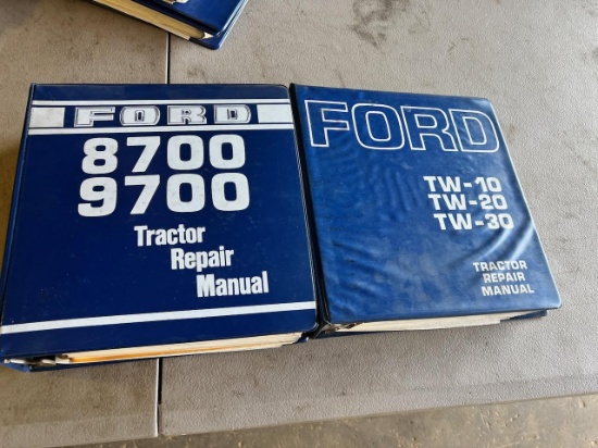 2- Ford Tractor Manuals- as pictured
